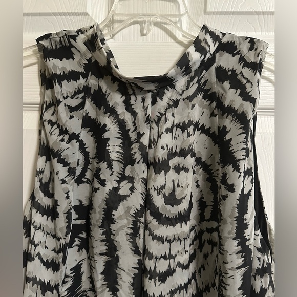 SIGNATURE ROBBIE BEE Women's Plus Animal Print Swing A-Line Dress 24W - Picture 3 of 6